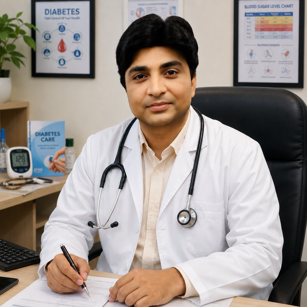 Dr Prashanth G - Diabetologist in Chitradurga
